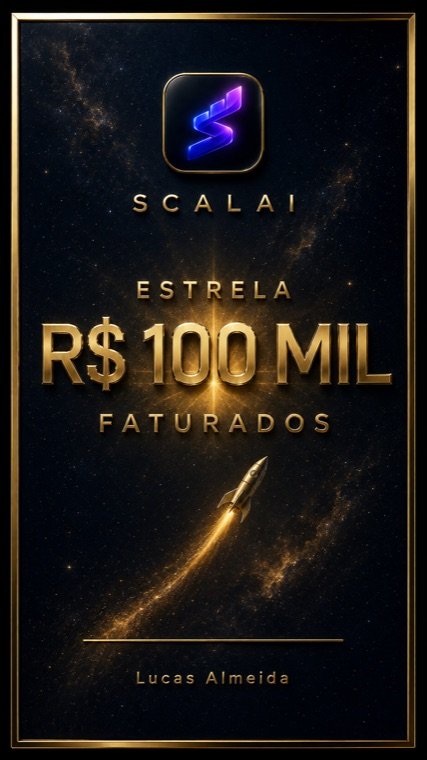Placa Estrela — R$ 100 mil faturados